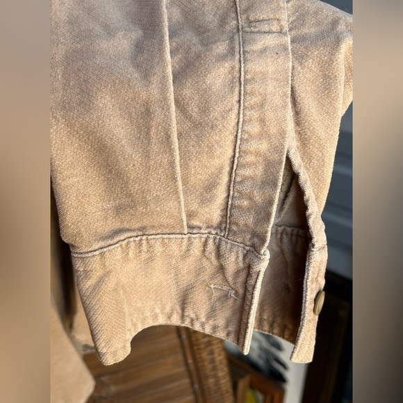 Vintage GAP 90s Men's Medium Outdoor Classic Cotton Chamois Flannel Button Shirt - Picture 3 of 5